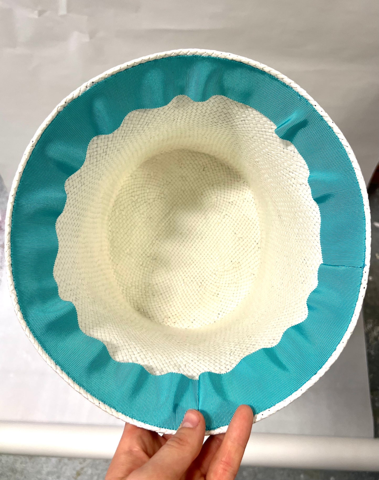 "THE SILVER LAMPSHAPE HAT"