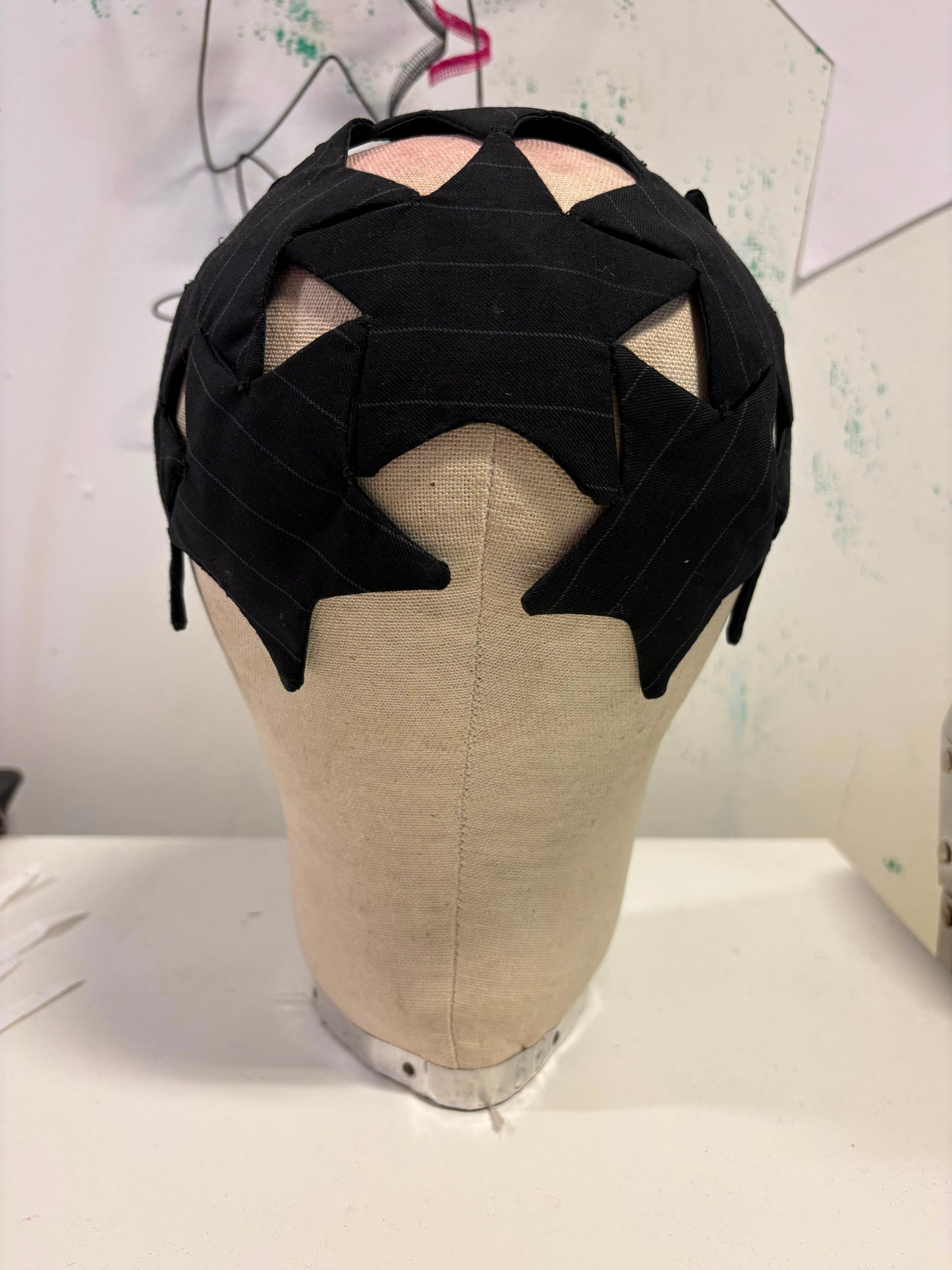 STAR skull cap hat