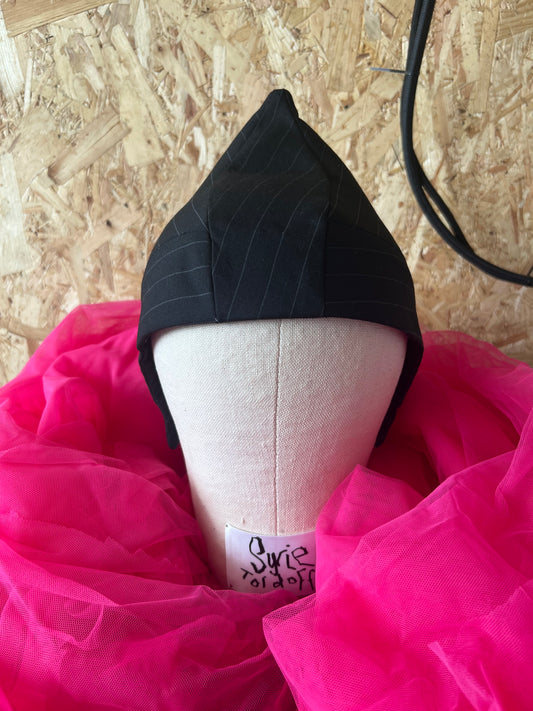 Sample Pinstripe ‘add a little height hat’