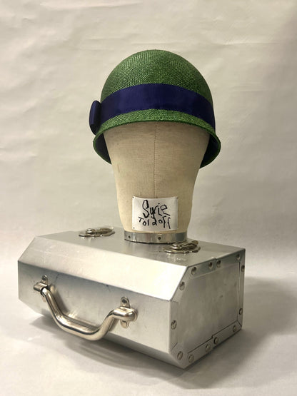 "MILITARY CLOCHE" hat