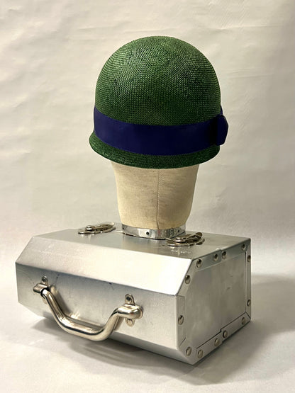 "MILITARY CLOCHE" hat