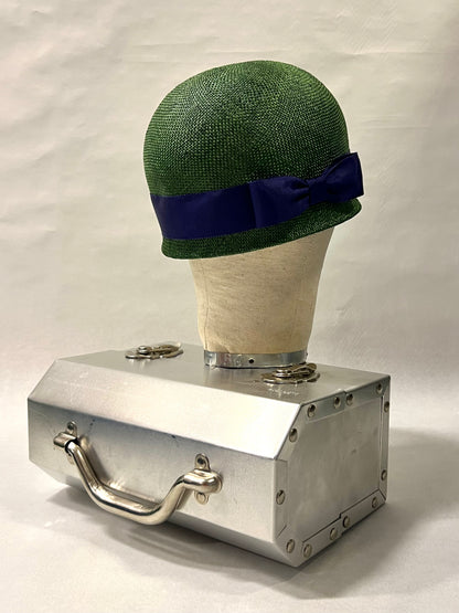"MILITARY CLOCHE" hat
