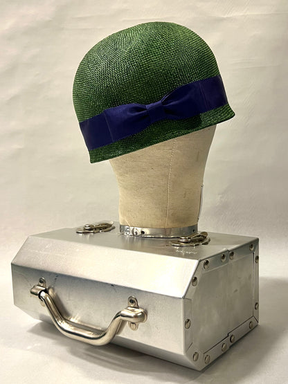 "MILITARY CLOCHE" hat