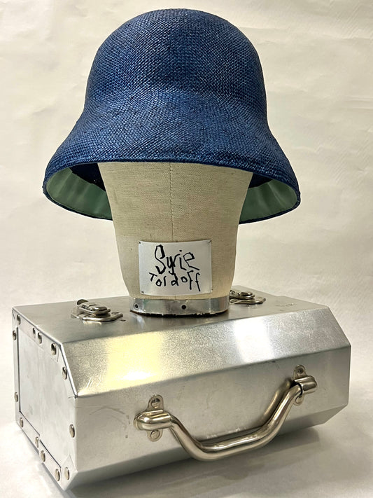 "PARTYING ON THE INSIDE" blue hat