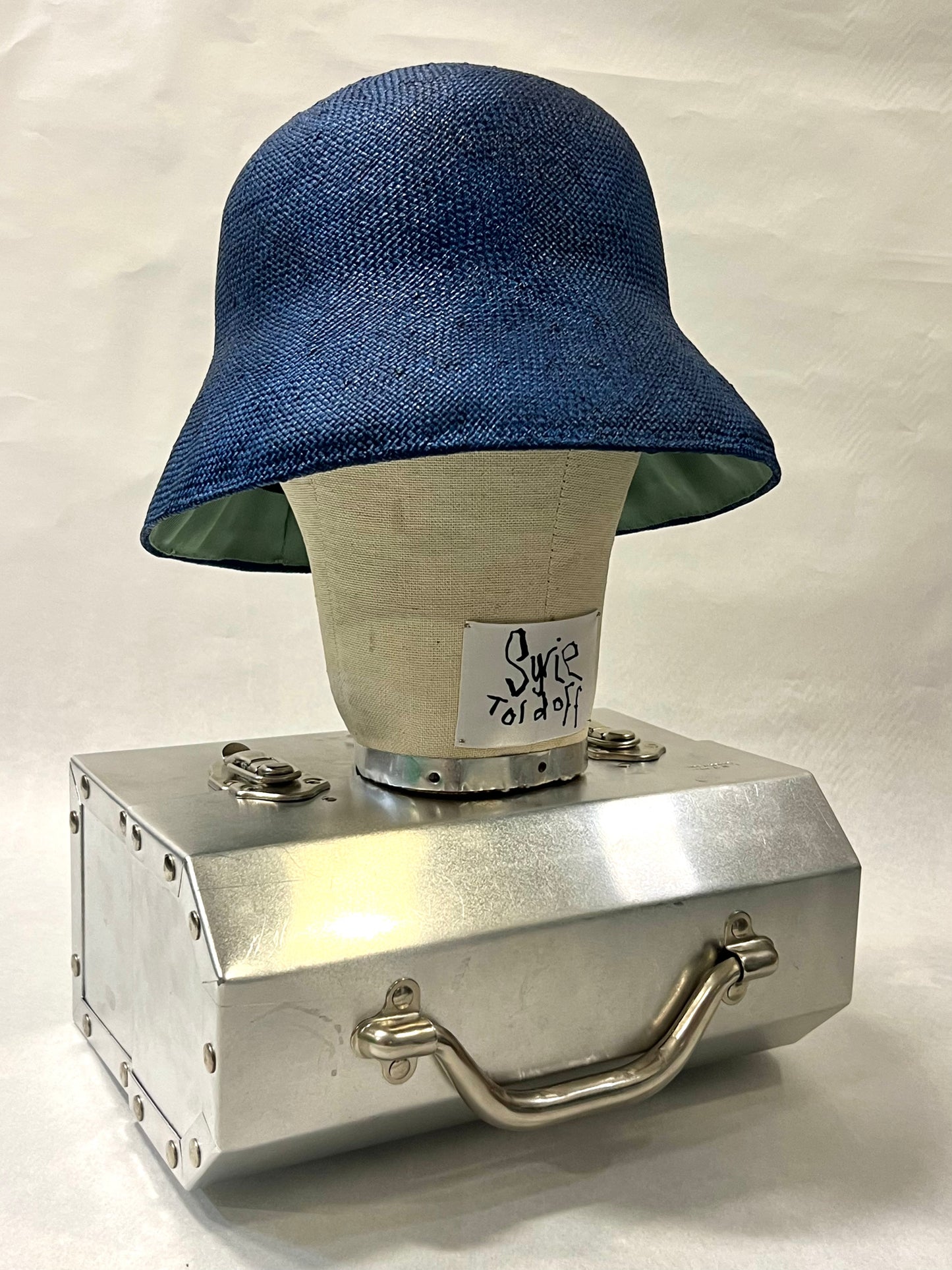 "PARTYING ON THE INSIDE" blue hat