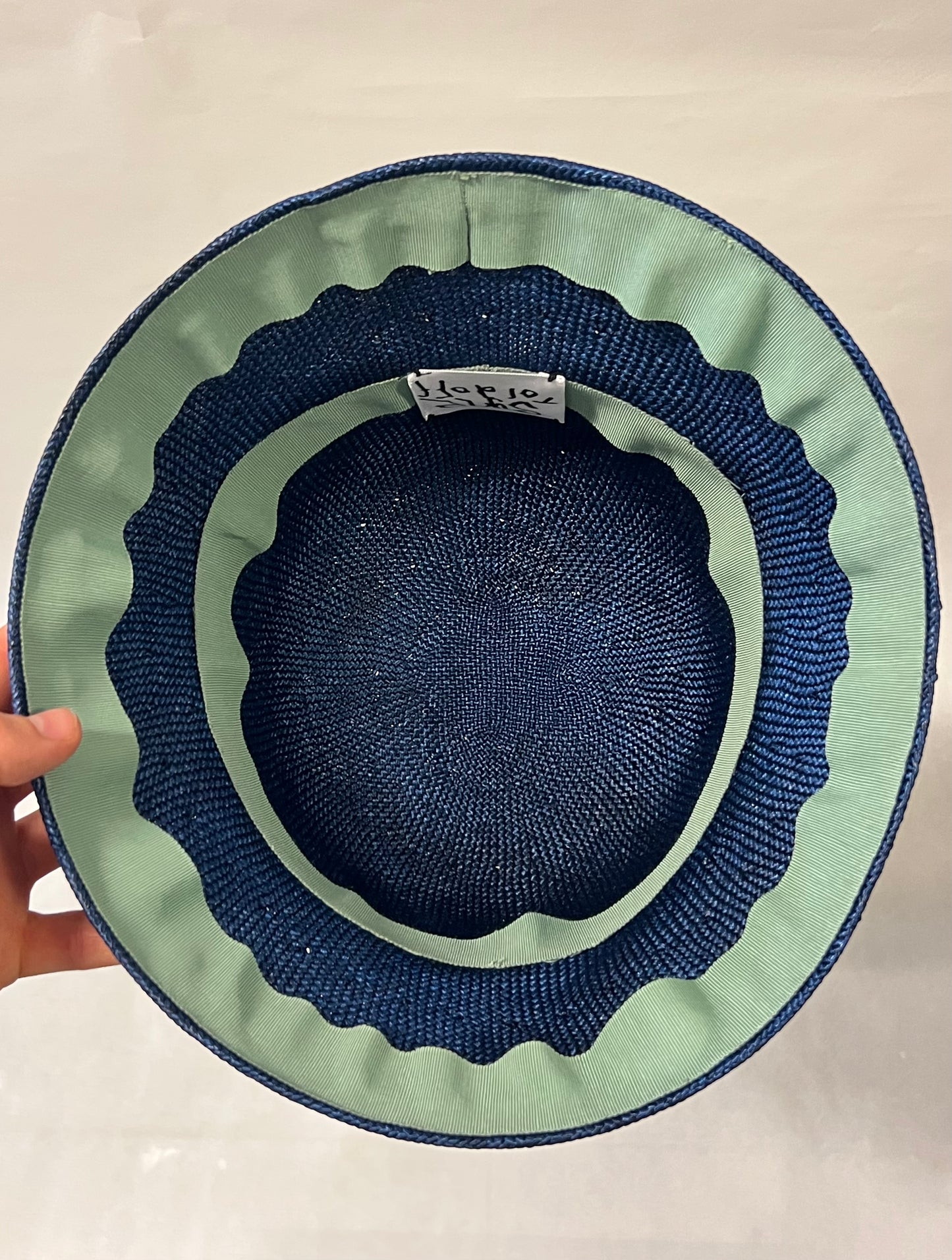 "PARTYING ON THE INSIDE" blue hat