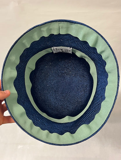 "PARTYING ON THE INSIDE" blue hat