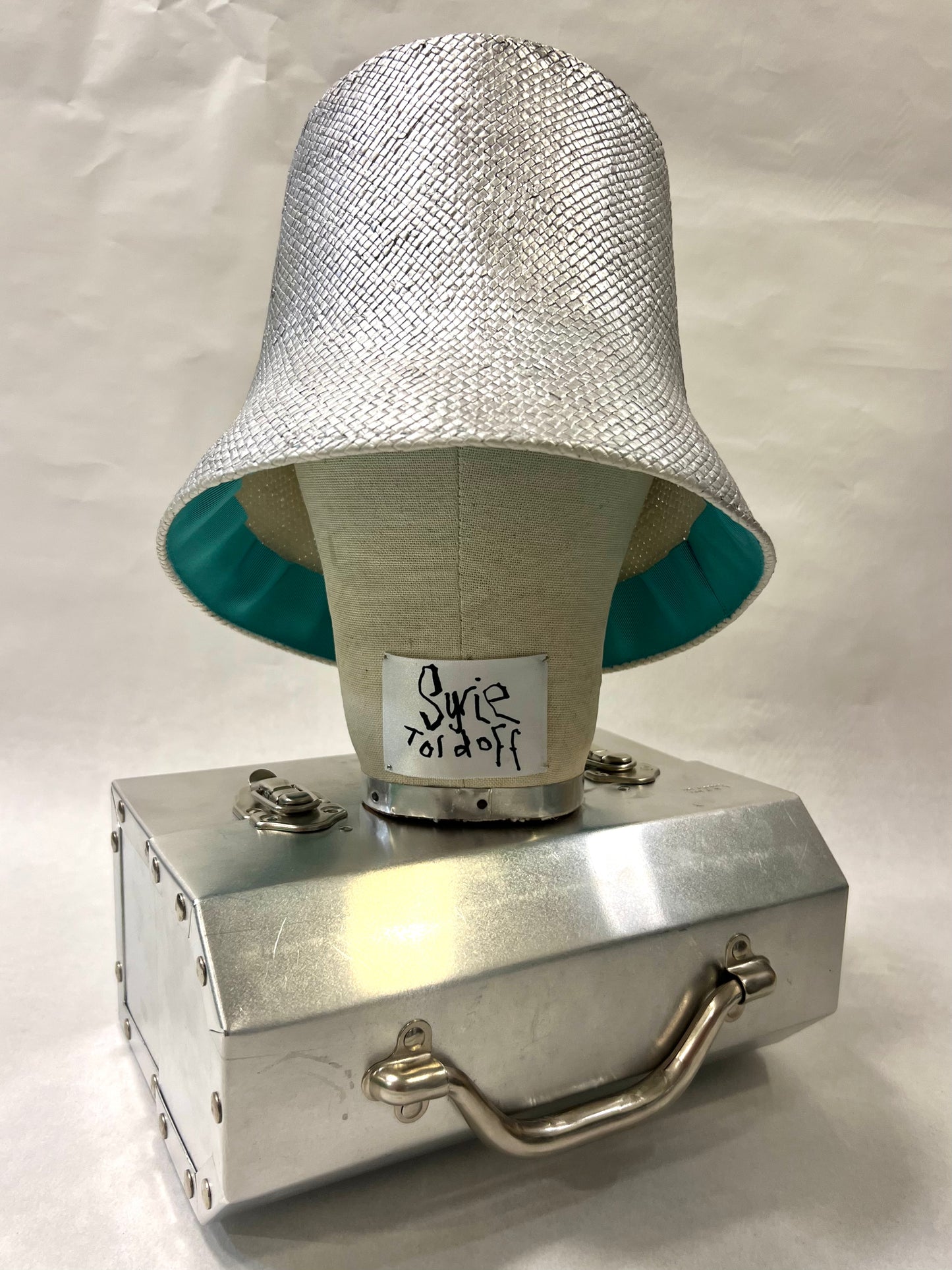 "THE SILVER LAMPSHAPE HAT"