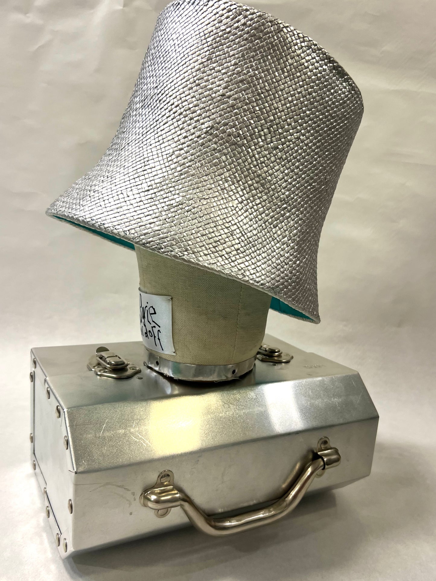 "THE SILVER LAMPSHAPE HAT"