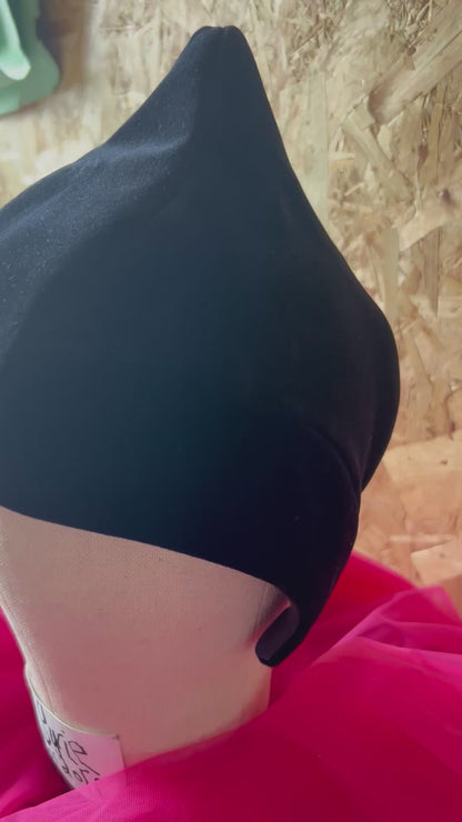 Sample Velvet ‘add a little height hat’